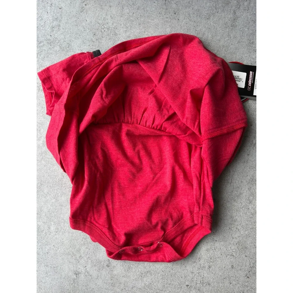 Colosseum Ohio State Buckeyes Infant Girls Red Bodysuit Dress 6-12 Months NWT‎